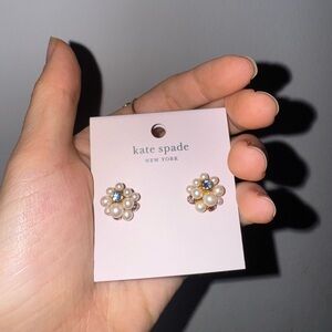 Kate Spade Pearl and Gemstone Earrings